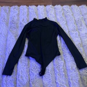 Black Long Sleeve women’s body suit